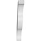 Ekena Millwork 3 1/2-in. W x 22-in. D x 28-in. H Funston Architectural Grade PVC Knee Brace BRCP035X22X28FST - alternate 3